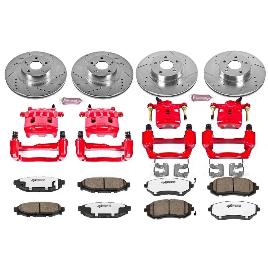 PowerStop Rear Z26 Street Warrior Brake Kit | BMW 328i (11-13) (K5981-26)