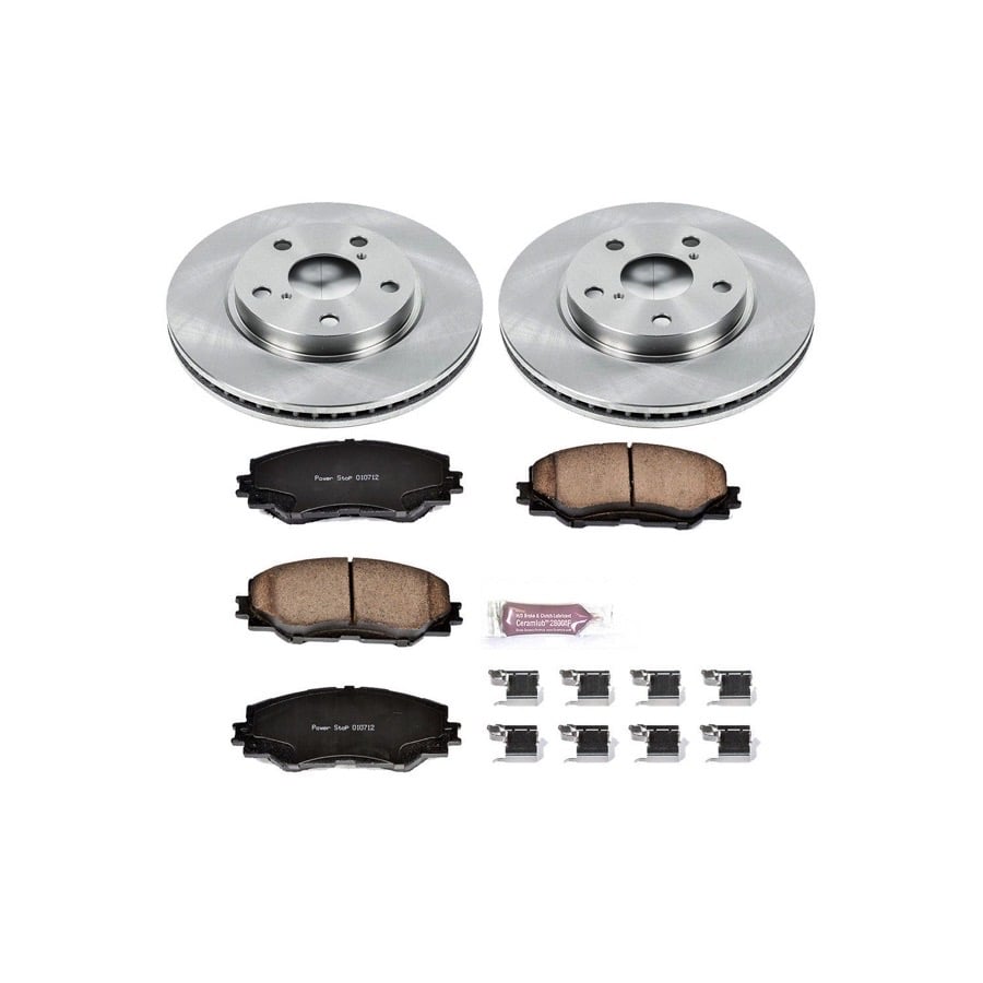 KOE258 Power Stop Front Disc Brake Kit