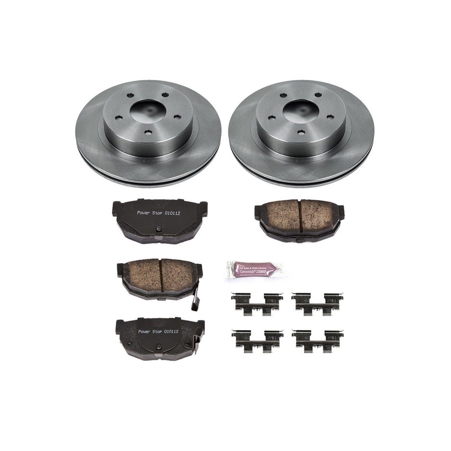 KOE4778 Power Stop Rear Disc Brake Kit