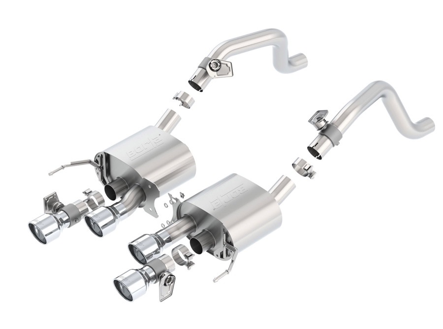 Borla S-Type II Axle-Back Exhaust | 2009-2013 Chevrolet Corvette 6.2L (11811)