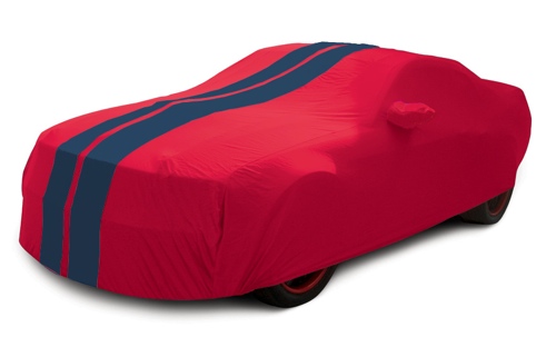 CVC4SS94F92PN2448 Coverking Satin Stretch Racing Stripe Car Cover