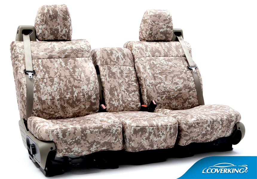 CSCPD07TT7359 Coverking Rear Row Camo Seat Covers